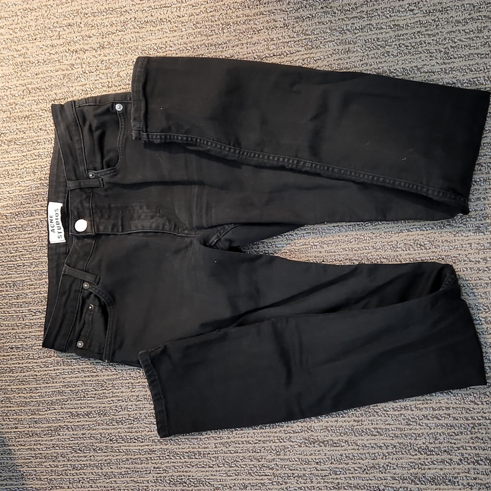 Acne Studios Flex S Black Jean's Size 29